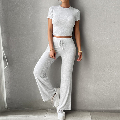 Casual and stylish sportswear two-piece set