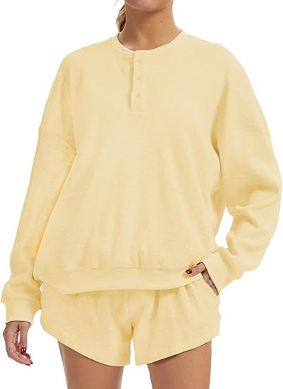 Trendy textured knit two-piece set