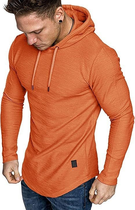 crew neck pullover hoodie