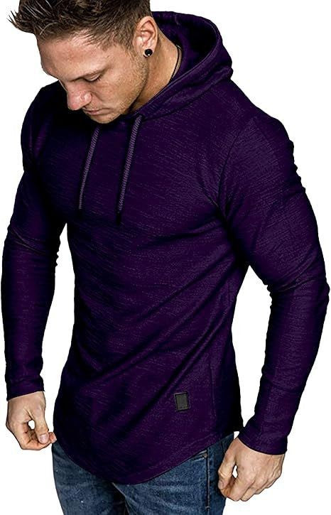 crew neck pullover hoodie