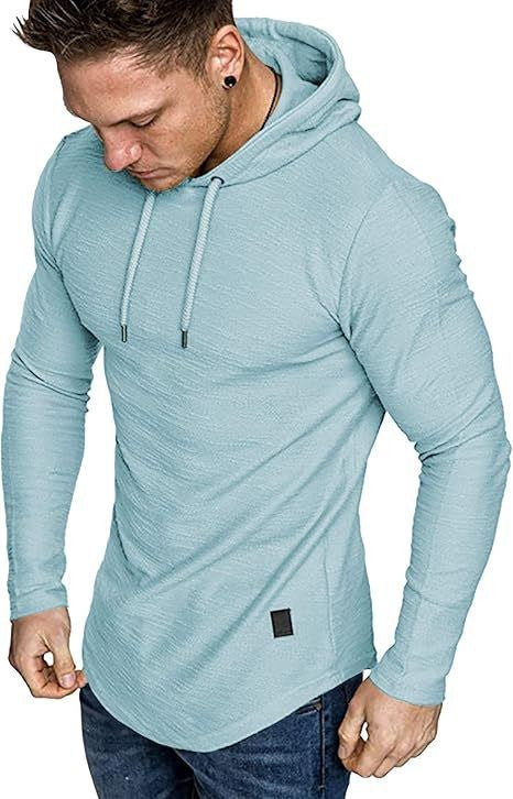 crew neck pullover hoodie