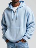 Men's plaid hoodie